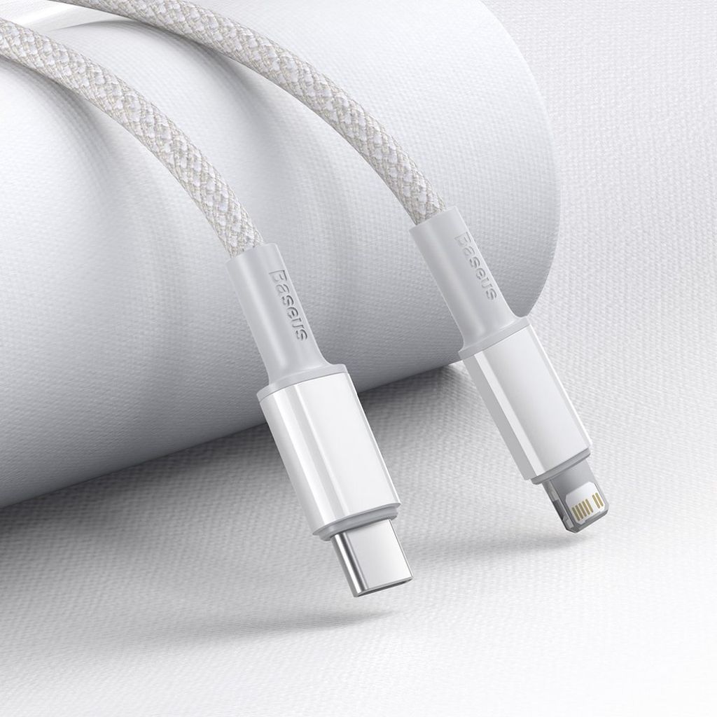 Baseus CATLGD-A02 Lightning - USB-C PD kabel 20W 480Mb/s 2m - hvit