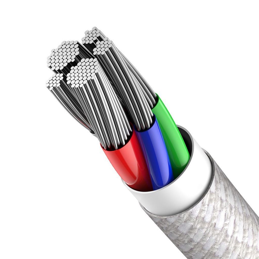 Baseus CATLGD-A02 Lightning - USB-C PD kabel 20W 480Mb/s 2m - hvit