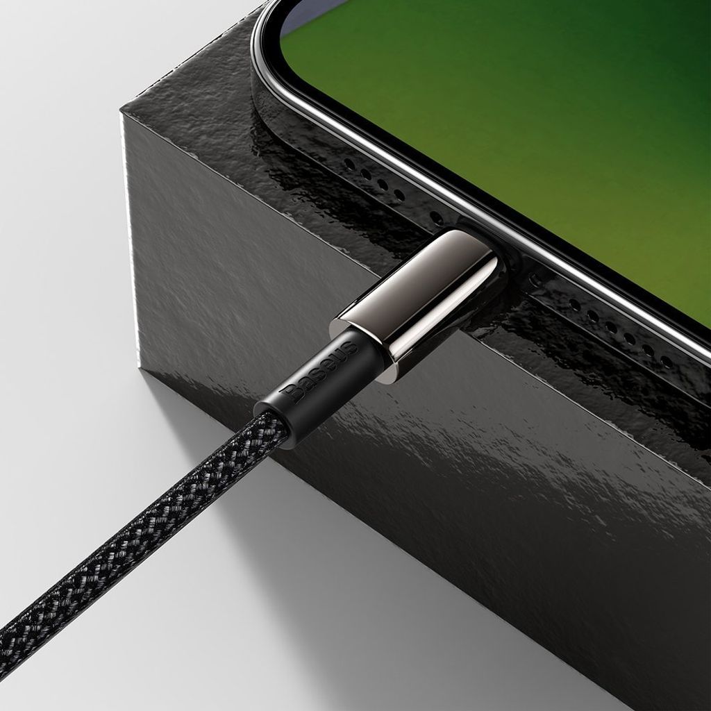 Baseus CATLWJ-A01 Lightning til USB-C PD 20W 480Mb/s 2m kabel – sort