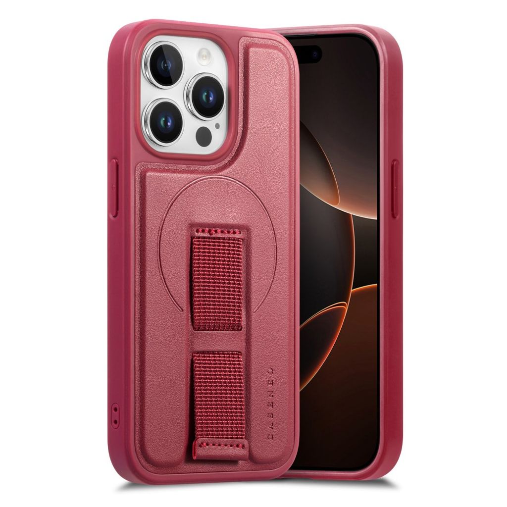 CASENEO iPhone 14 Pro Max MagSafe Skal – Röd