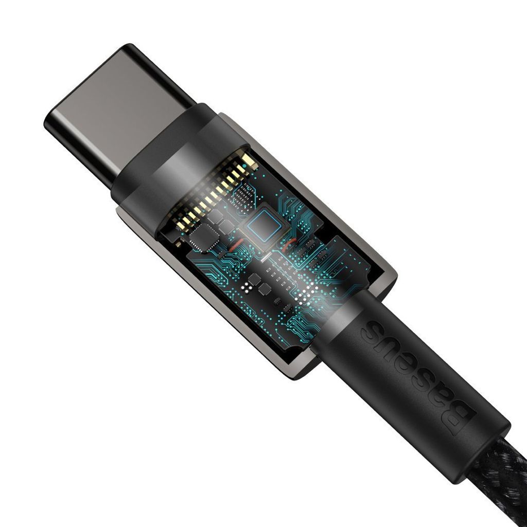 Baseus CATWJ-A01 USB-C til USB-C kabel 100W 5A 2m - sort