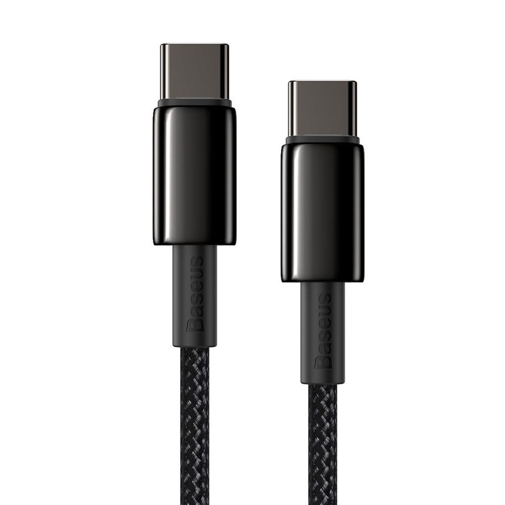 Baseus CATWJ-A01 USB-C til USB-C kabel 100W 5A 2m - sort