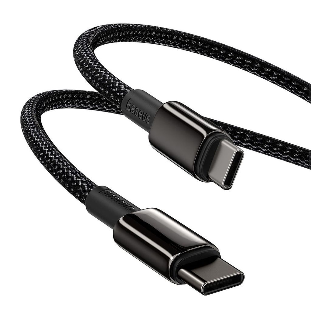 Baseus CATWJ-A01 USB-C til USB-C kabel 100W 5A 2m - sort