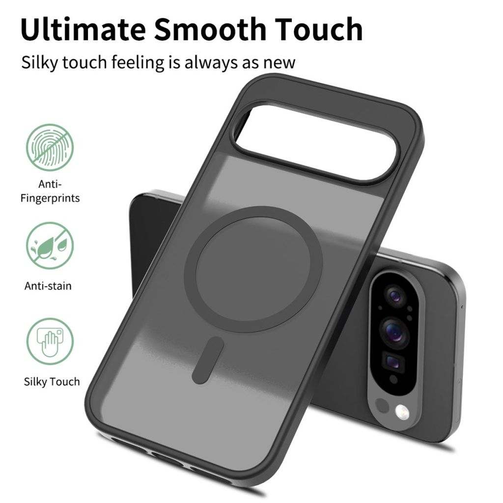 Google Pixel 10 Pro XL Kuori MagSafe - Musta