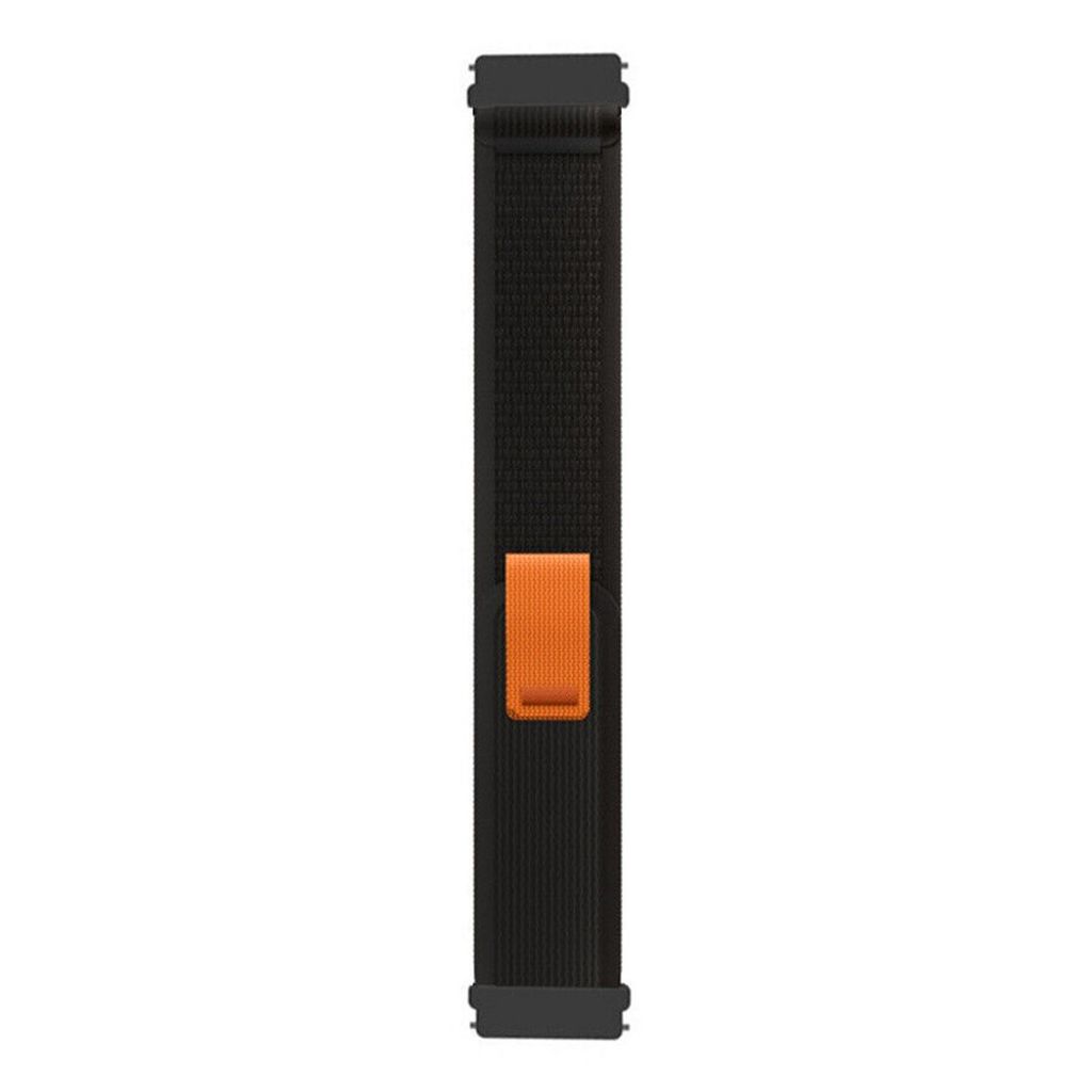 Samsung Gear S3 Frontier/Classic/Gear2 ym Nailoninen kellonranneke - Musta