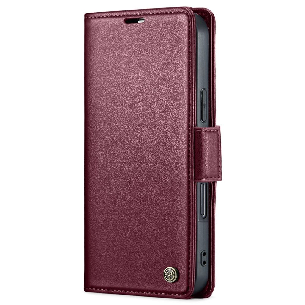CASEME iPhone 16 Cover with Card Slots - Red