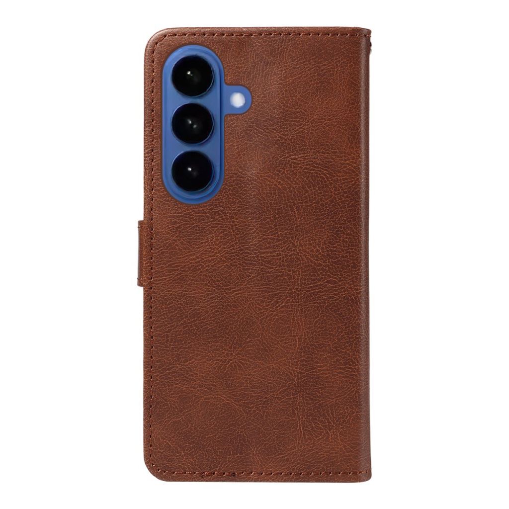 Samsung Galaxy S26 / S26 Pro Etui med Bærestrop - Brun