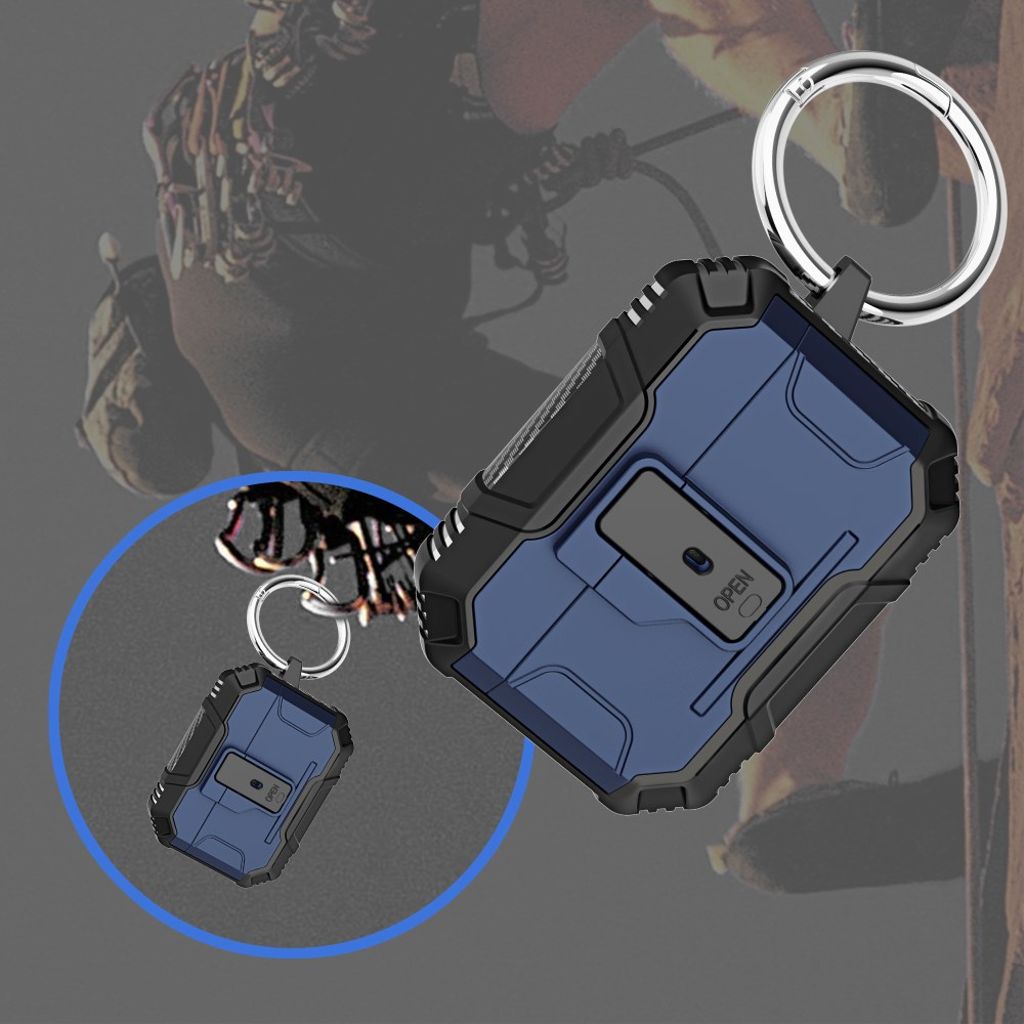 Apple AirPods Pro 3 Cover med Krog - Lyserød