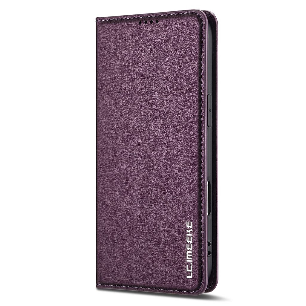 LC.IMEEKE iPhone 17 Air Lompakkokotelo - Violetti