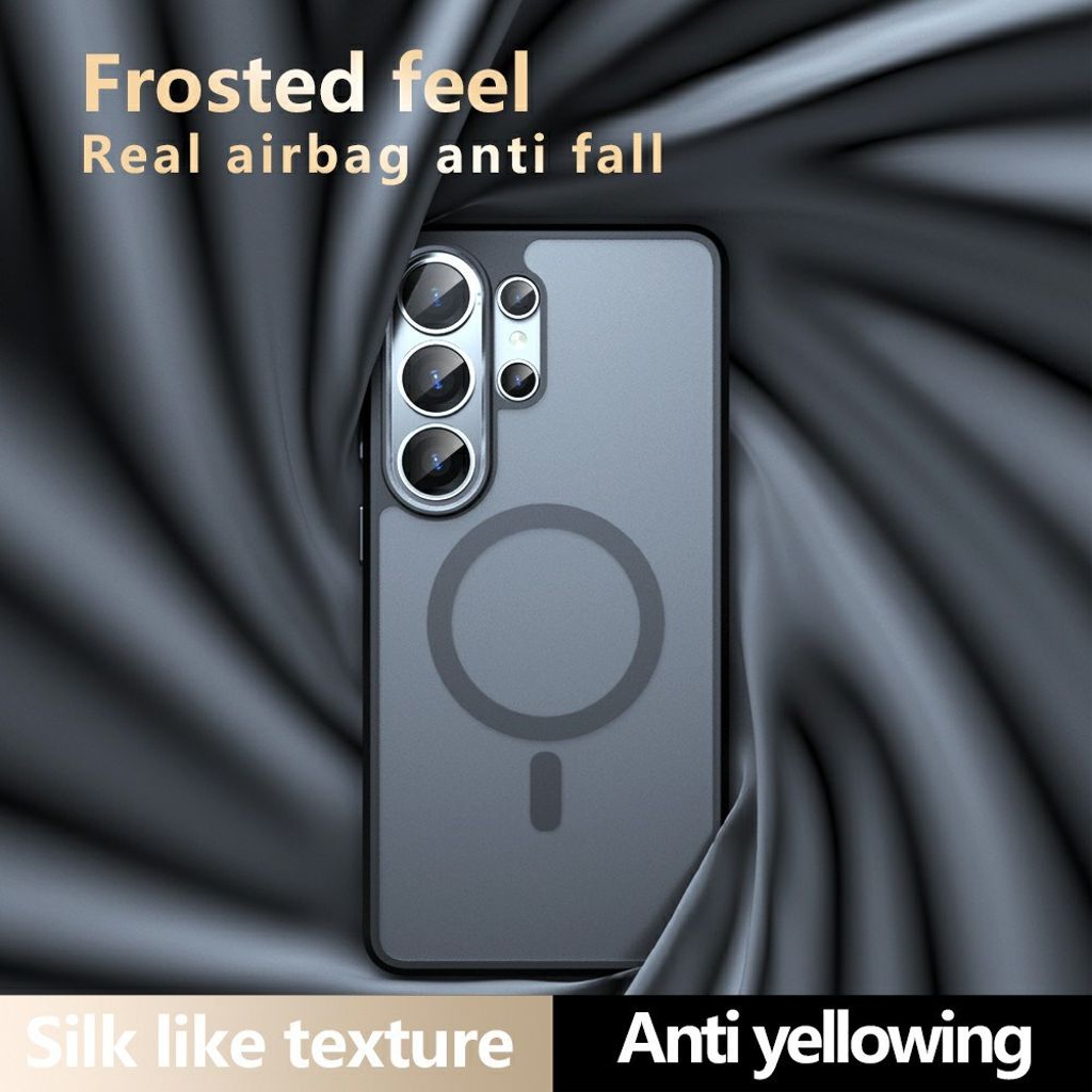 Samsung Galaxy S26 Ultra MagSafe-yhteensopiva kuori - Musta