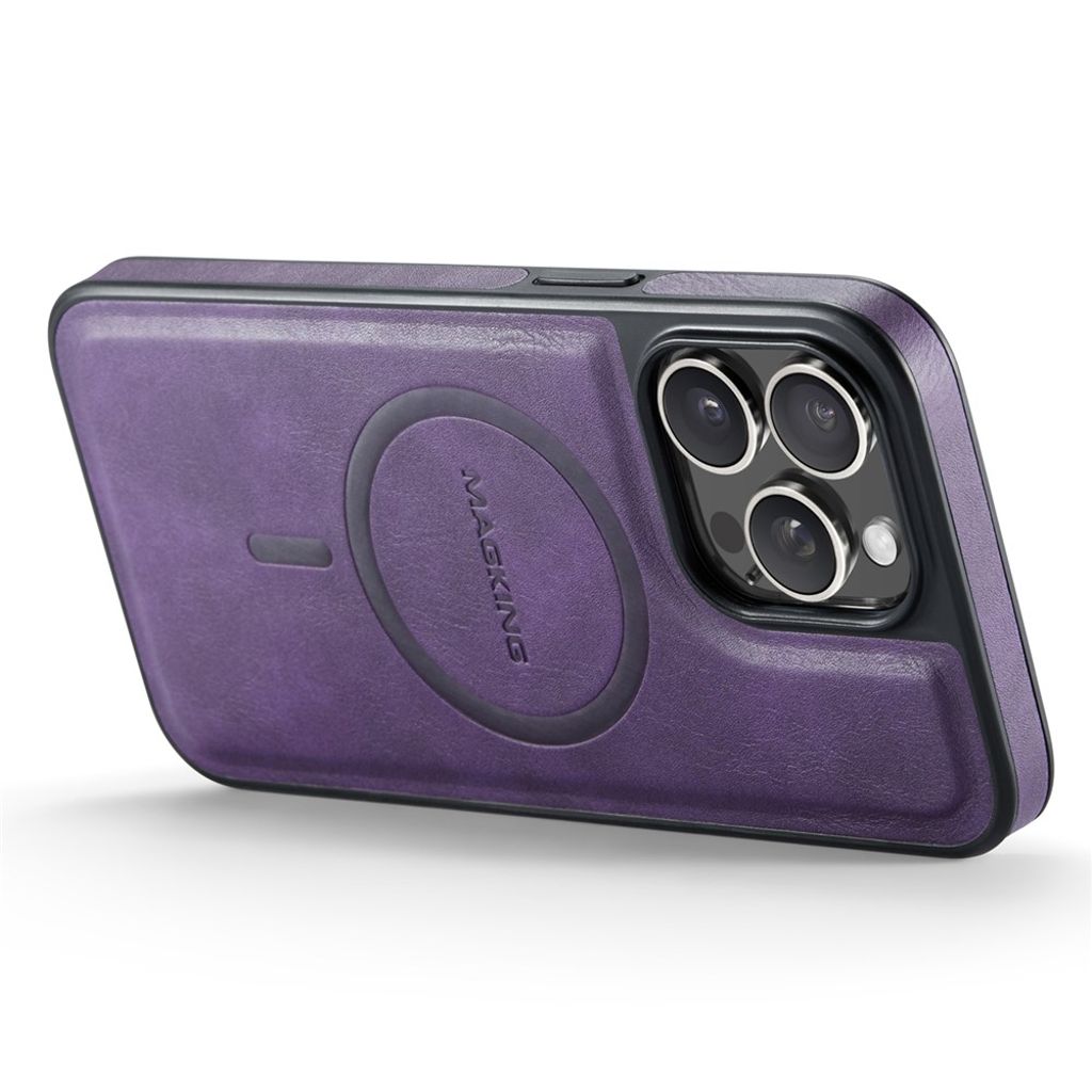 MAGKING iPhone 15 Pro Max Kuori MagSafe - Violetti