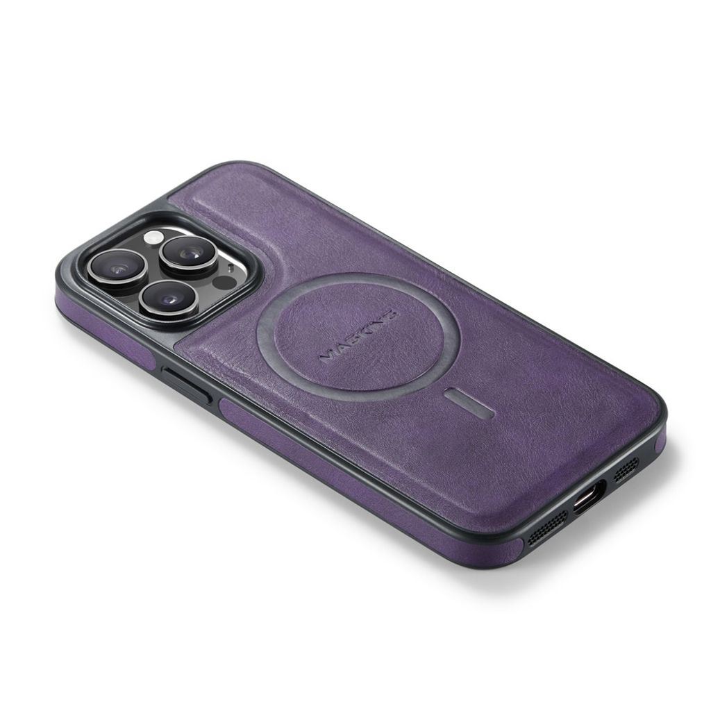 MAGKING iPhone 15 Pro Max Kuori MagSafe - Violetti