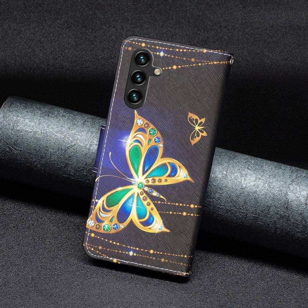 BF Samsung Galaxy A14 5G cover with a pattern - Jewelry Butterfly