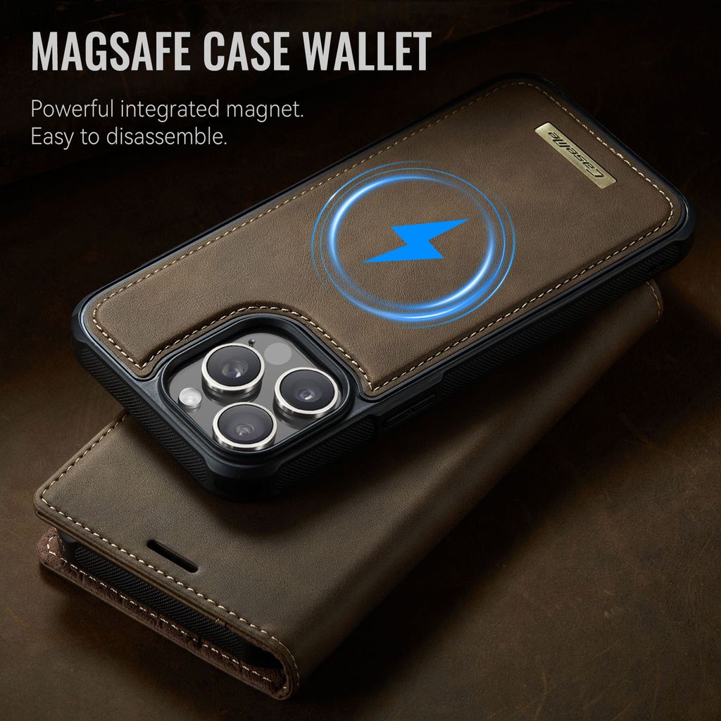 CASEME iPhone 15 Pro Max Cover with MagSafe - Brown