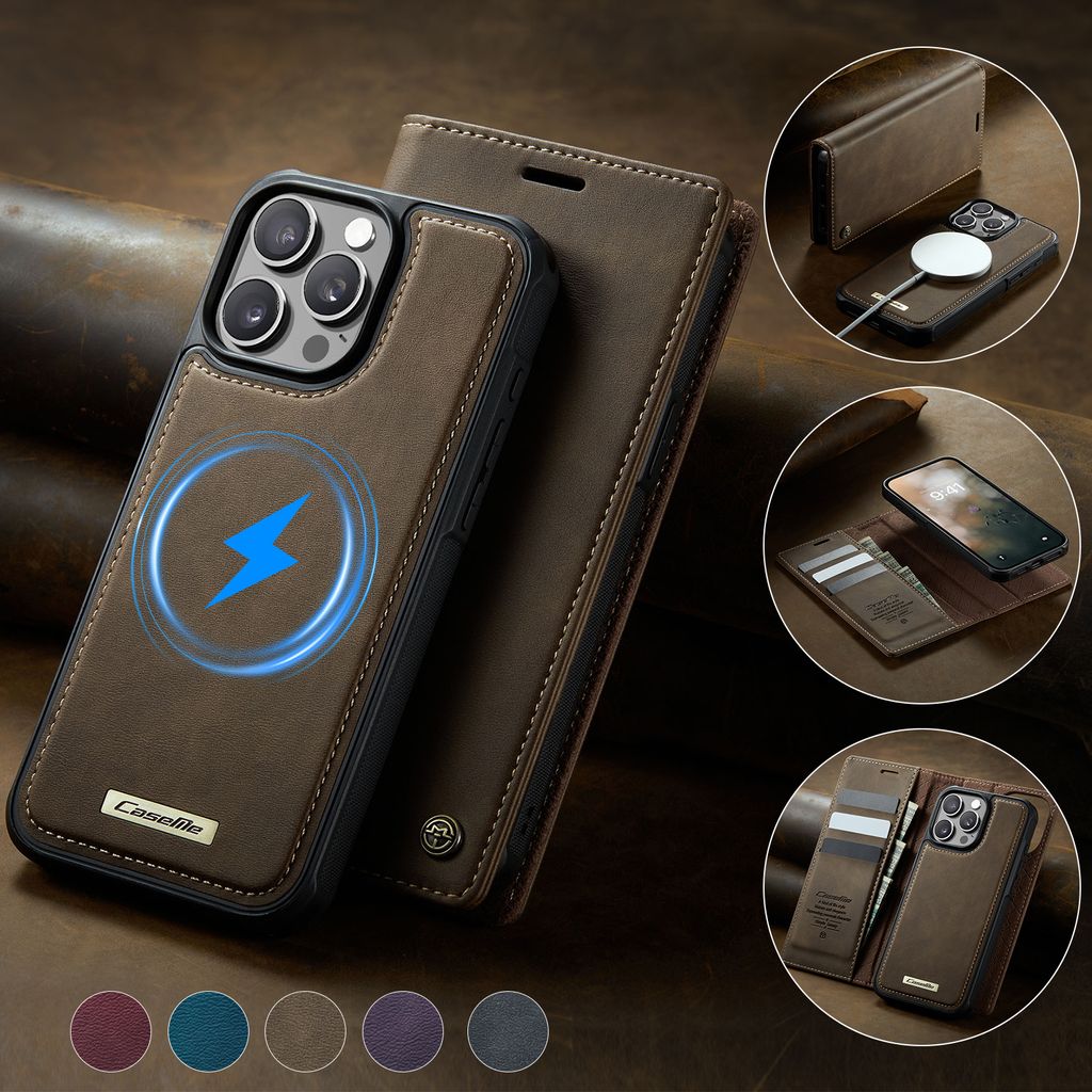 CASEME iPhone 15 Pro Max Cover with MagSafe - Brown