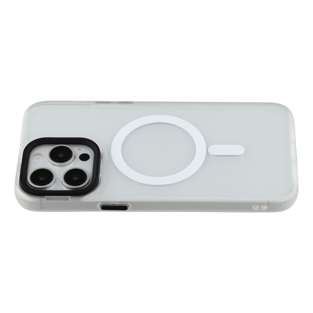 iPhone 12 Pro Max Skal MagSafe-kompatibel - Transparent Vit