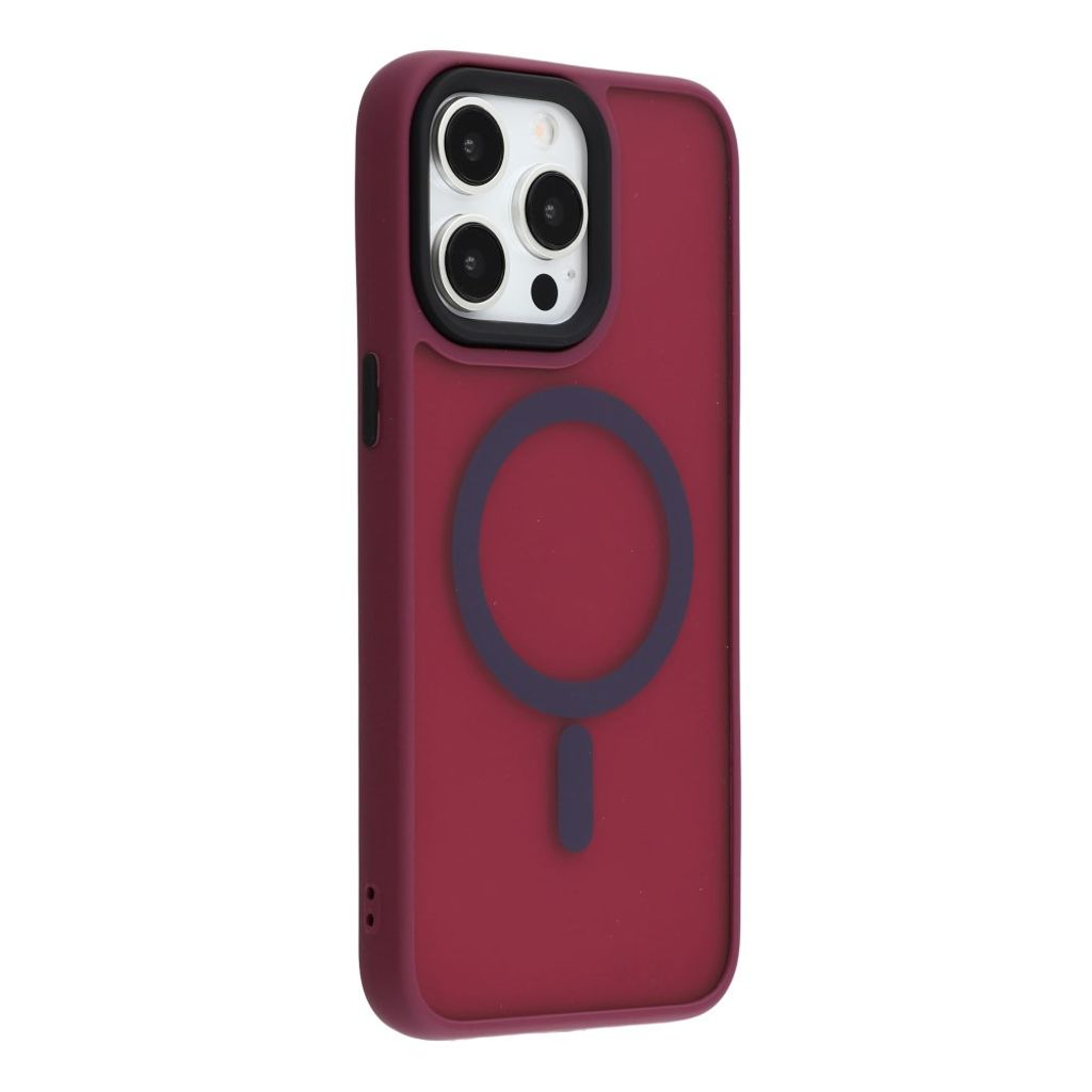 iPhone 12 Pro Max Cover MagSafe kompatibel - Rød
