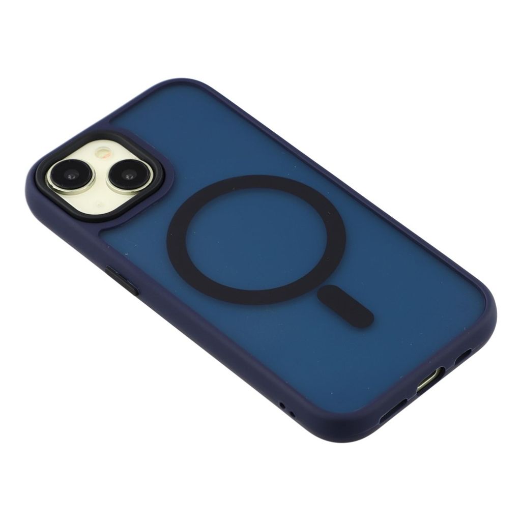 iPhone 15 Plus Cover med MagSafe - Mørkeblå