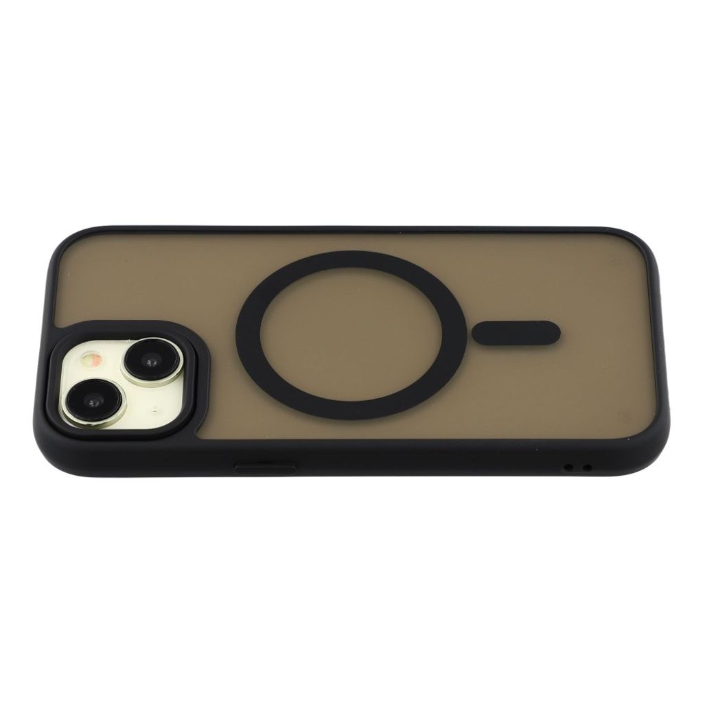 iPhone 15 Plus Cover med MagSafe - Sort