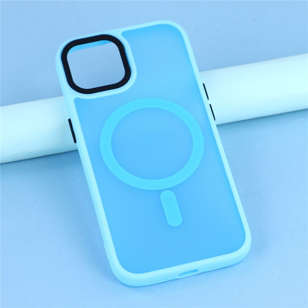 iPhone 15 Plus Kuori MagSafe - Sininen