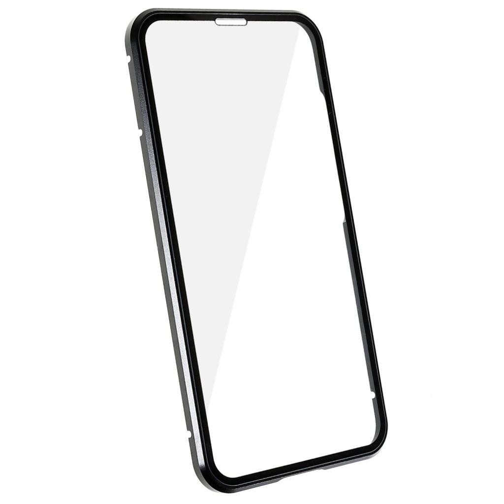 Samsung Galaxy S23 case in tempered glass - Black