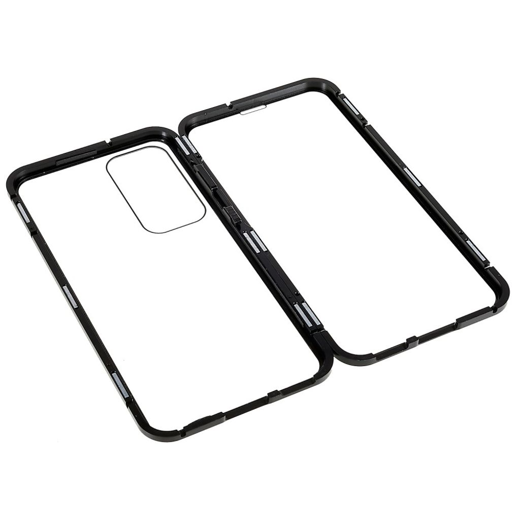 Samsung Galaxy S23 case in tempered glass - Black