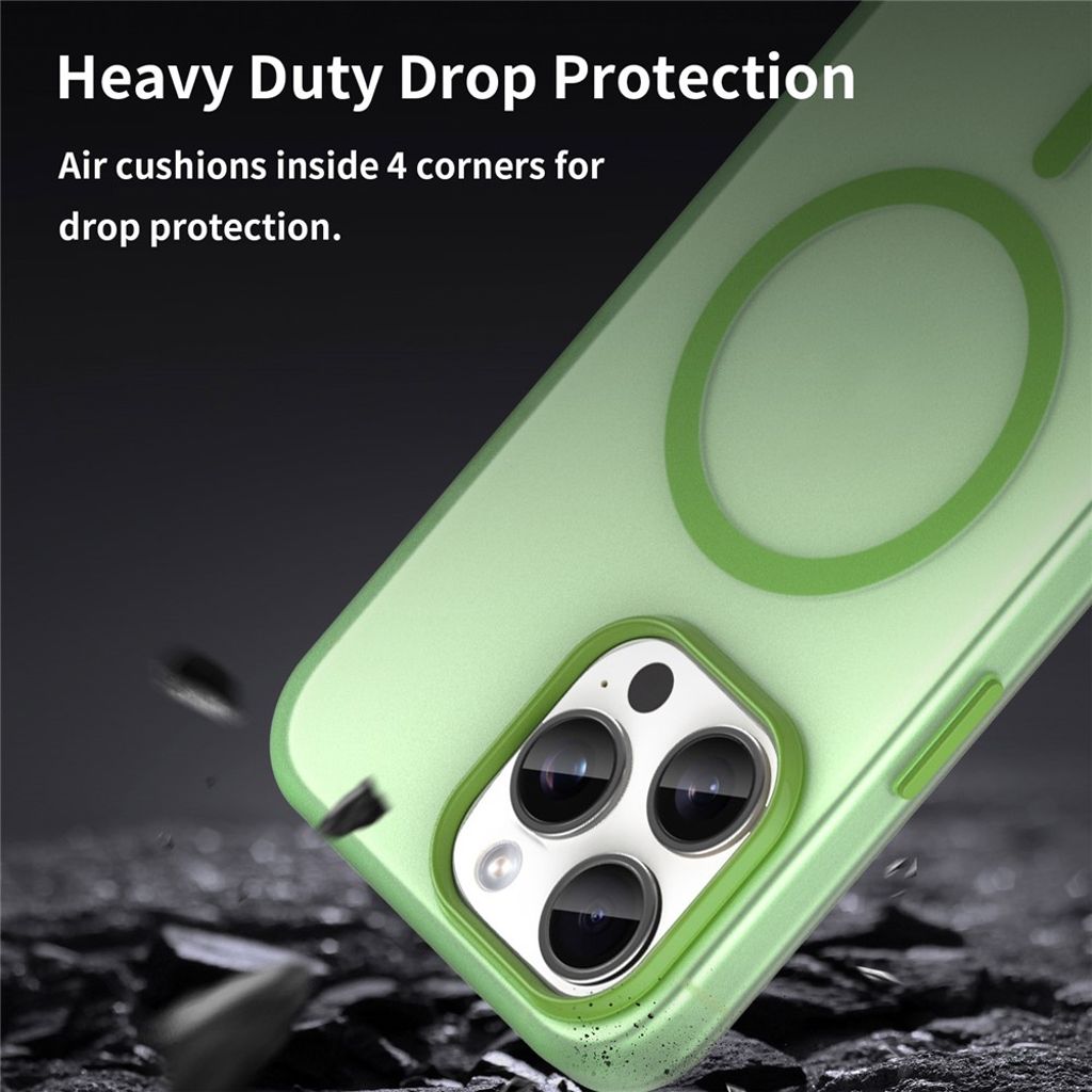 iPhone 15 Pro Max Case with MagSafe - Green