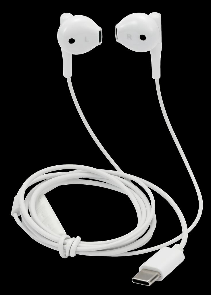 Streetz C210 semi-in-ear hörlurar – vit