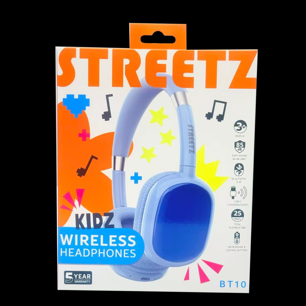 Streetz lasten bluetooth-kuulokkeet mikrofonilla - siniset