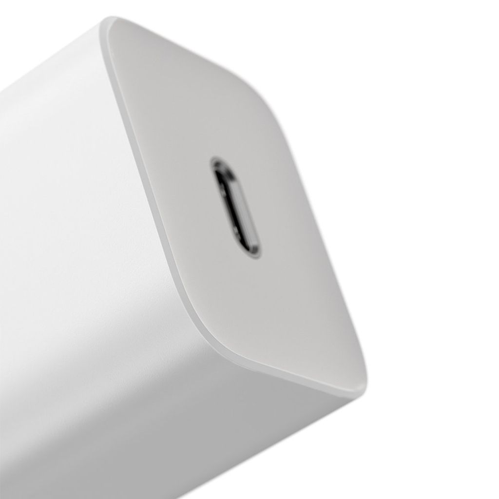 Baseus Super Si 1C pikalaturi USB C 20W + USB C - Lightning kaapeli 1 m valkoinen