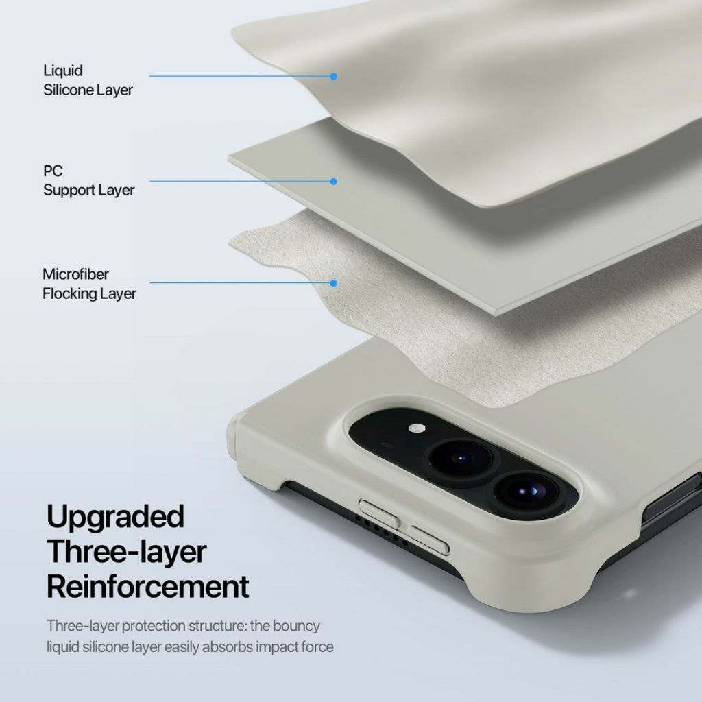 DUX DUCIS iPhone Duo Cover I Silikone - Beige