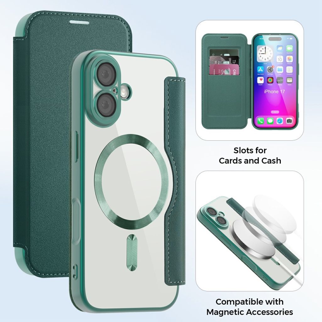 iPhone 17 Etui med MagSafe - Grøn