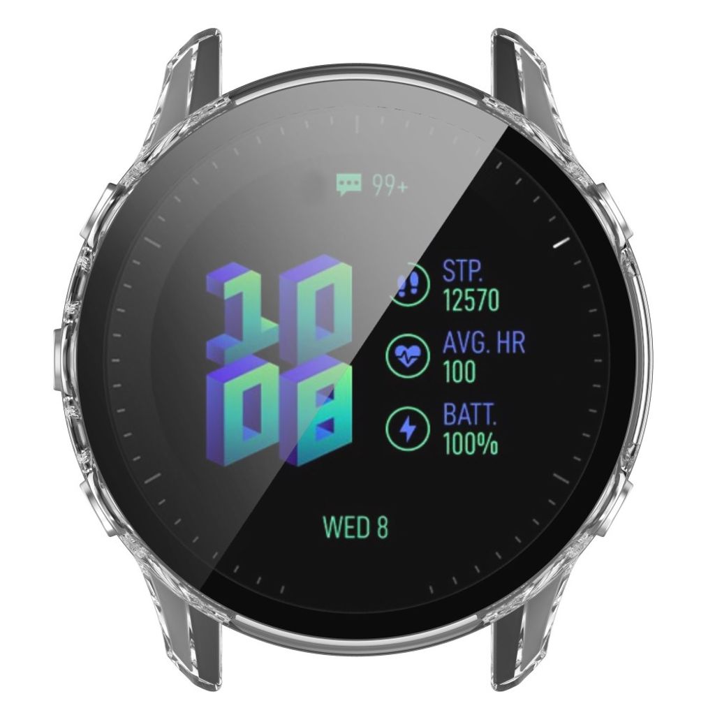 Garmin Forerunner 955 Skal med Skärmskydd - Transparent