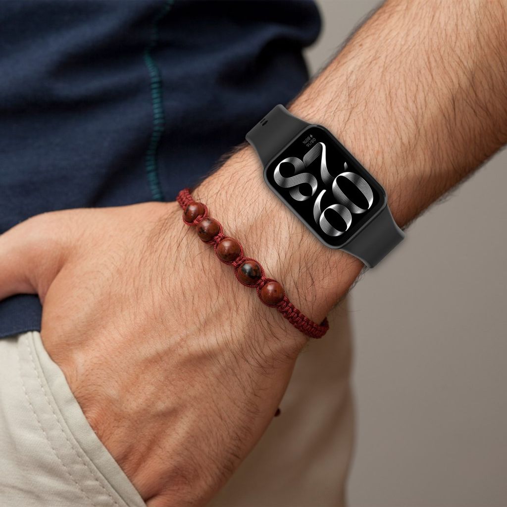 Xiaomi Smart Band 10 Pro/9 Pro/8 Pro/Redmi Watch 6/5/4 -kellonranneke – Musta