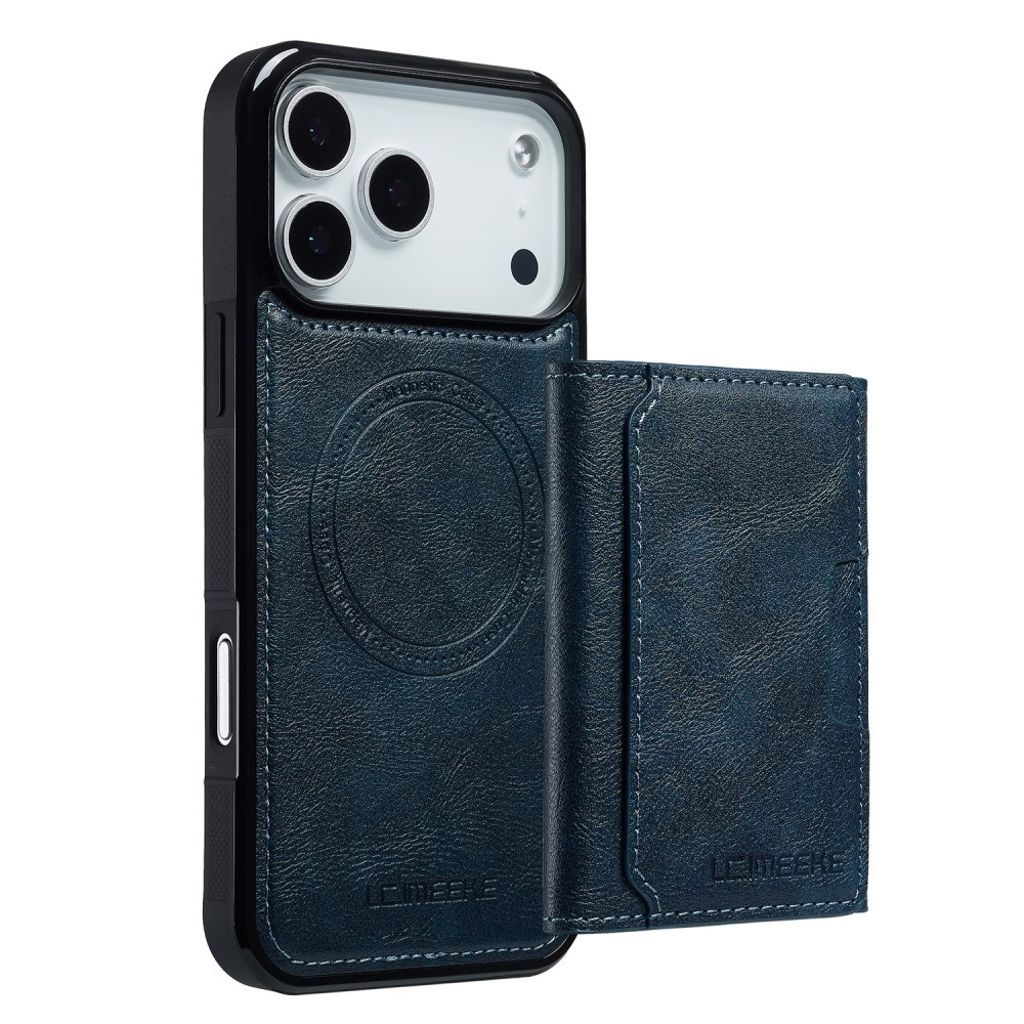 LC.IMEEKE iPhone 17 Pro Max MagSafe case with wallet - Blue