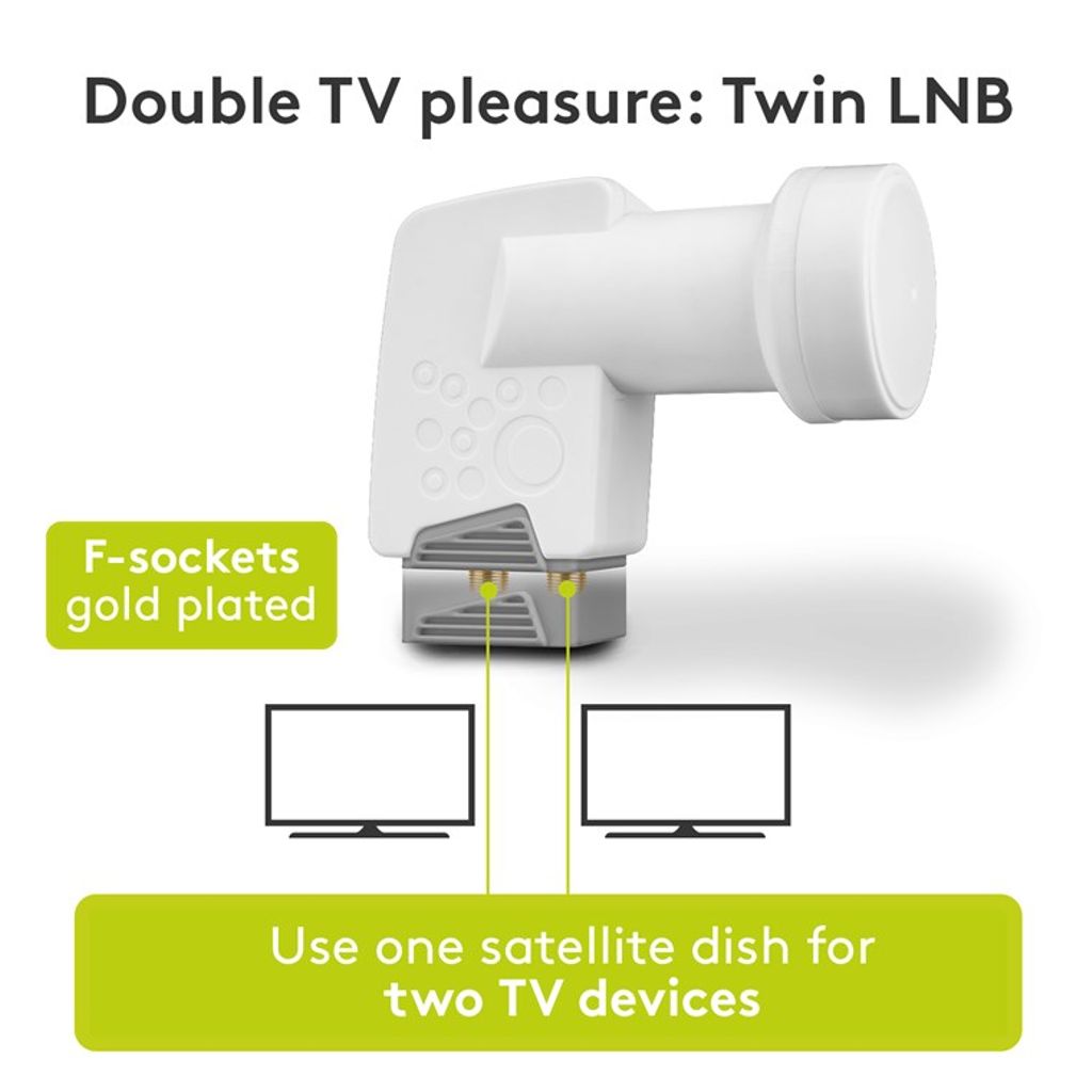 Goobay Universal Twin -mikropää
