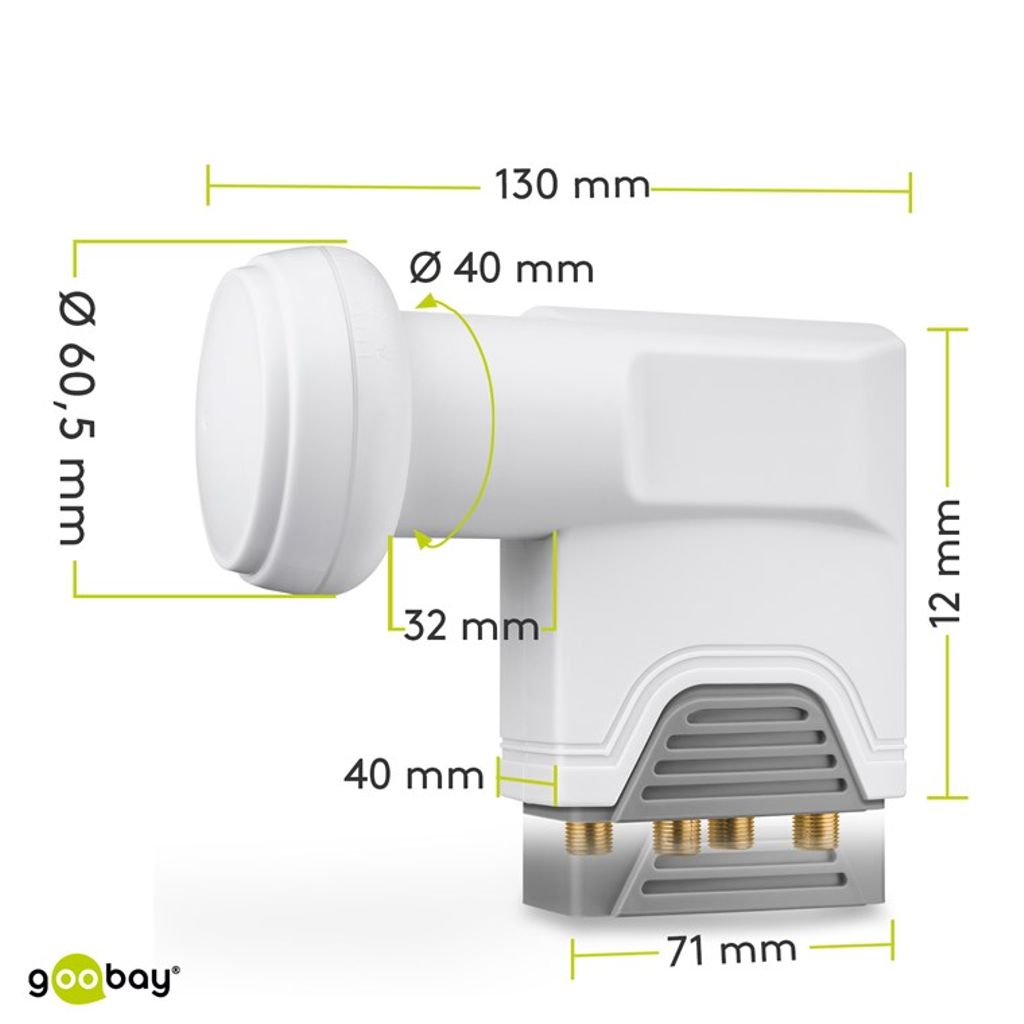 Goobay Universal Quattro LNB