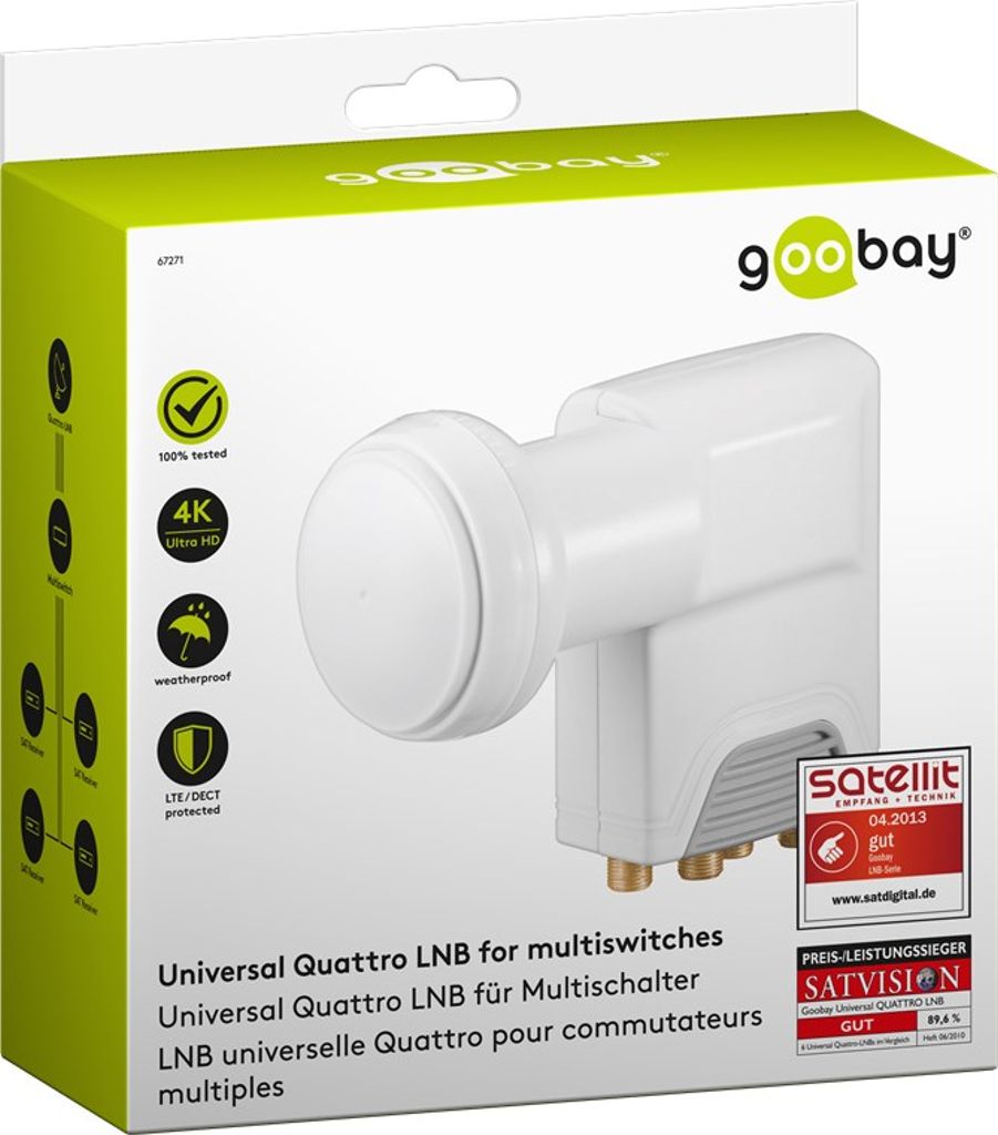 Goobay Universal Quattro LNB