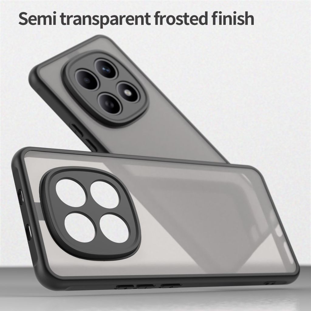 Xiaomi Poco M8 5G/Redmi Note 15 5G/15 4G Deksel Støtsikker - Svart