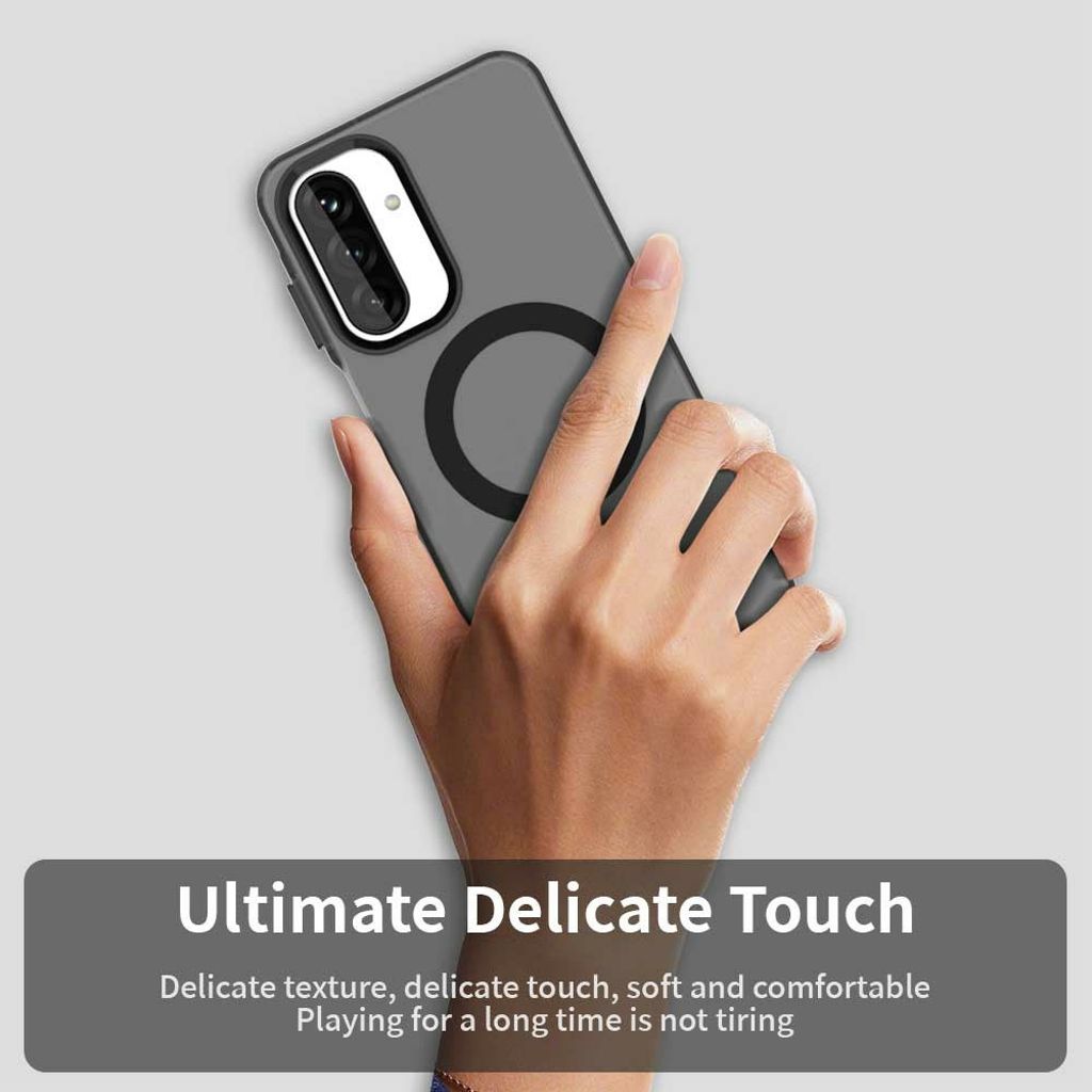 Samsung Galaxy A17 5G / A16 5G / A16 4G Cover med MagSafe - Sort