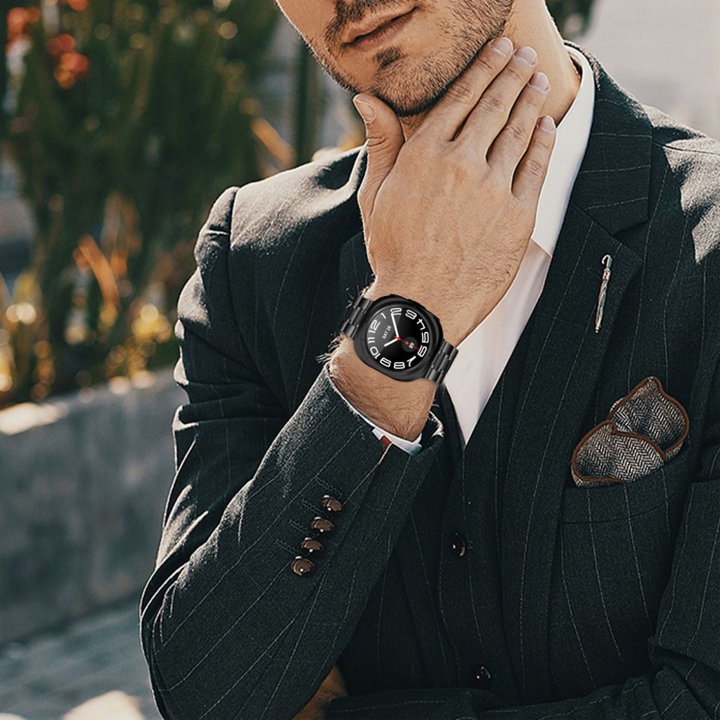 Samsung Galaxy Watch8 44 mm jne. Kellonranneke, Metalli - musta