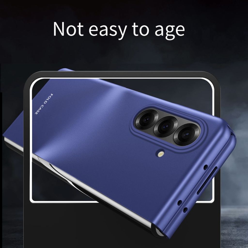 Samsung Galaxy Z Fold8 Ultra Cover med galvanisering - Blå