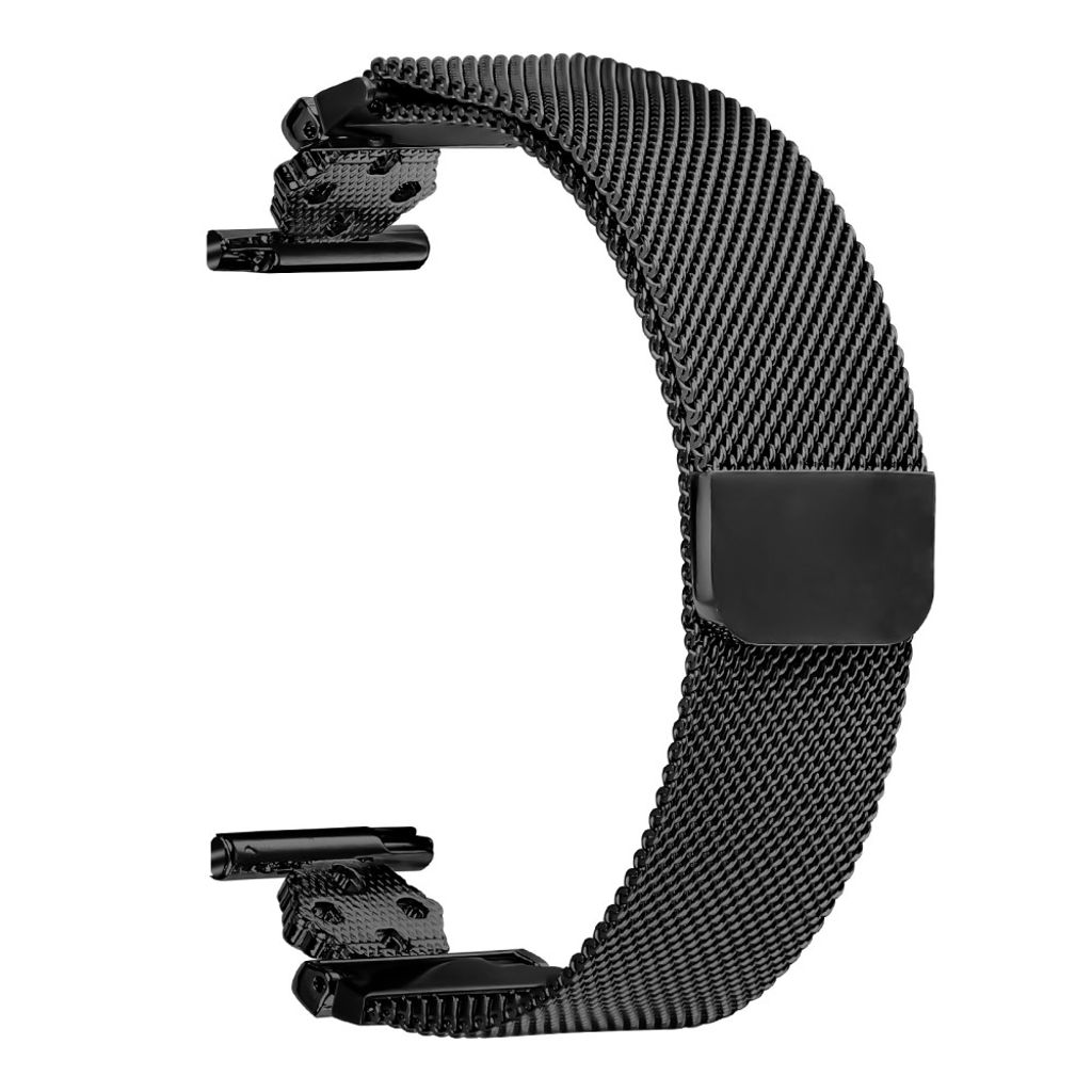 Garmin Vivomove Luxe Milanese Watch Strap – Black