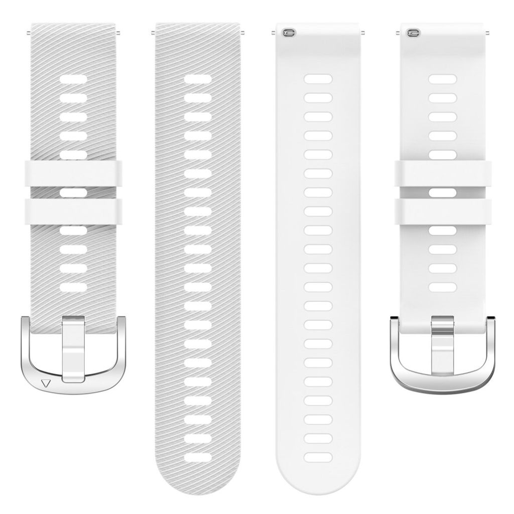 Garmin Forerunner 265 klokkerem i silikon - hvit
