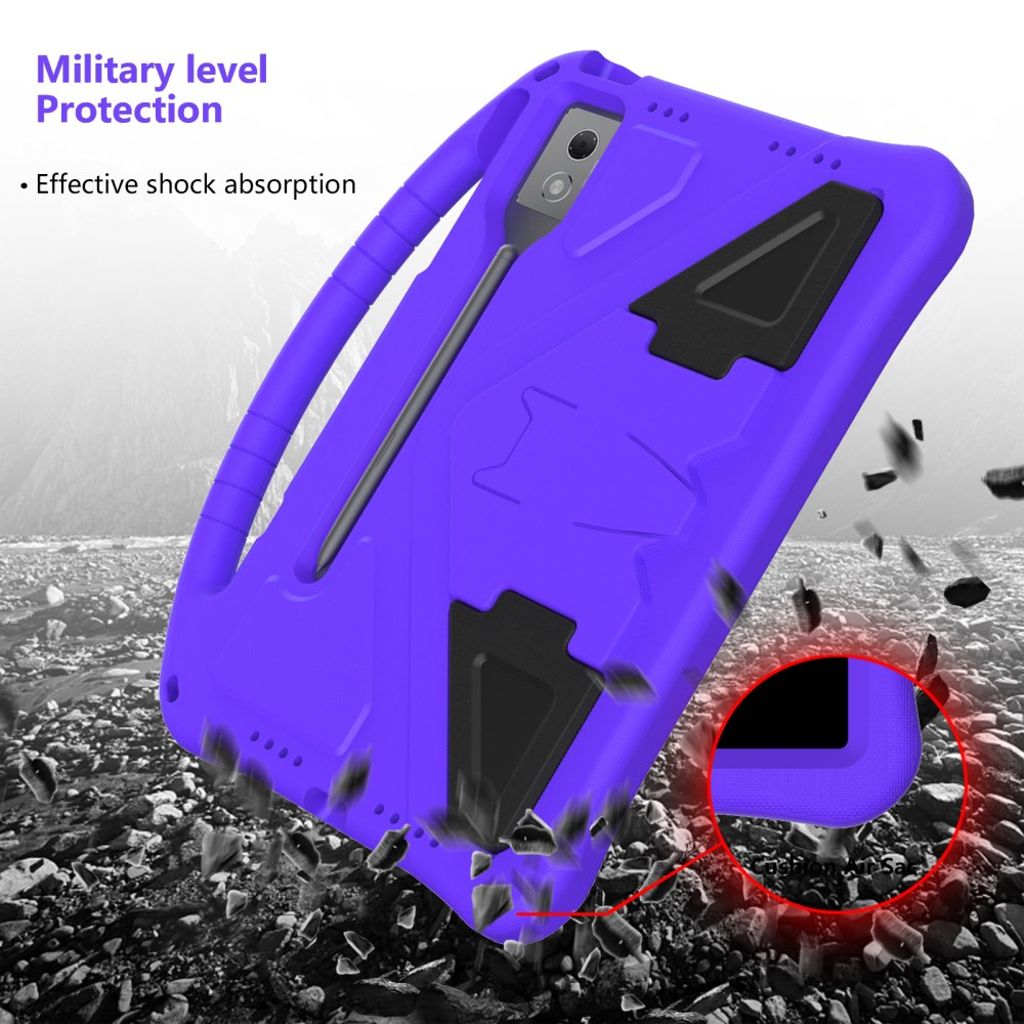 Lenovo Idea Tab Pro (TB-373FU) EVA Kuori Kädensija - violetti