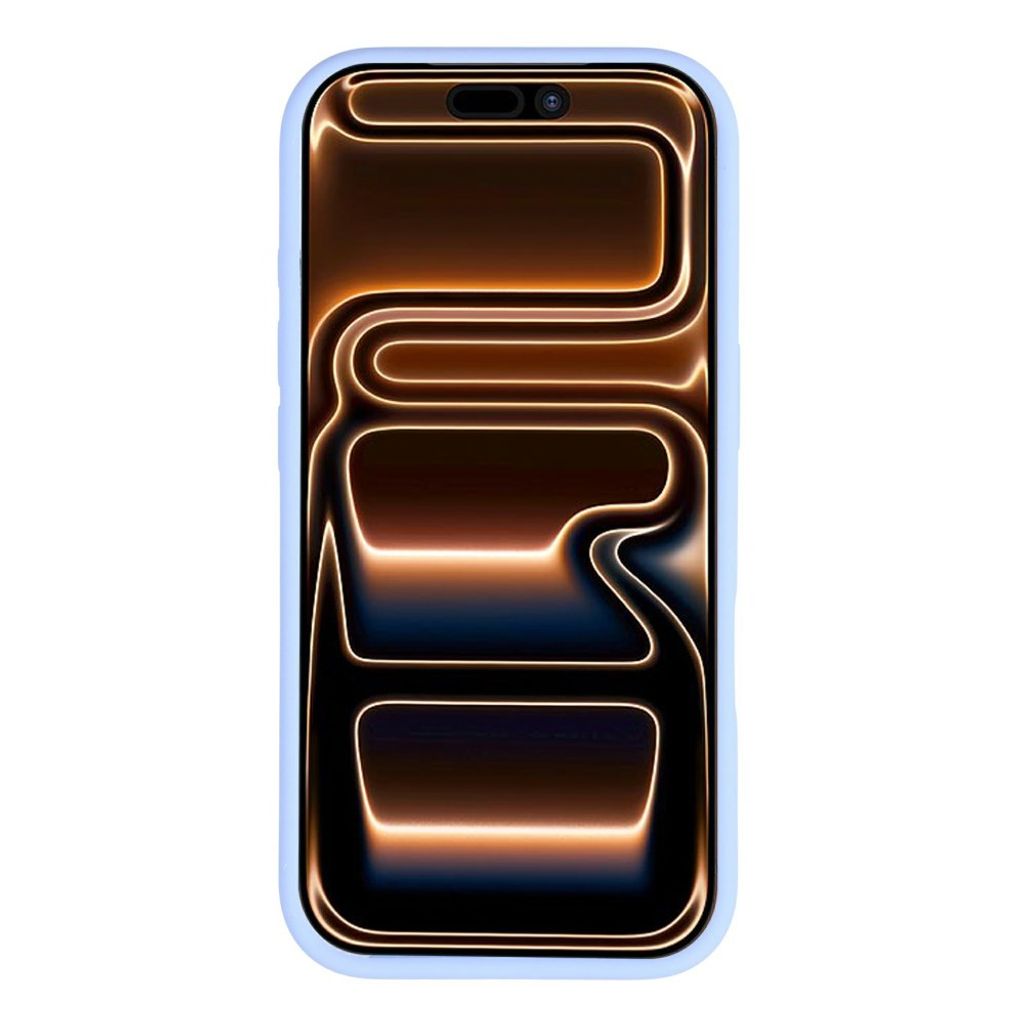 X-LEVEL iPhone 18 Pro Max/17 Pro Max MagSafe kuori silikonista - Vauvan sininen