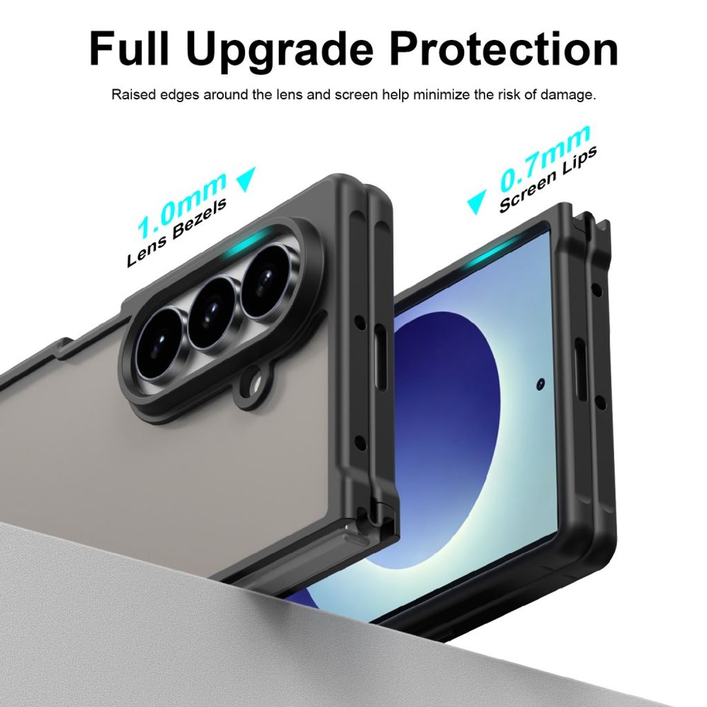 Samsung Galaxy Z Fold8 Ultra Matteret Cover - Sort