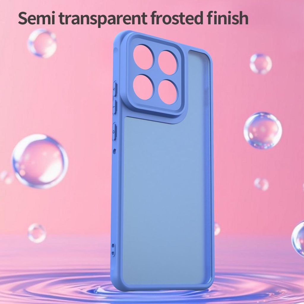 Motorola Edge 70 5G Skal Stötsäker PC/TPU – Ljusblå