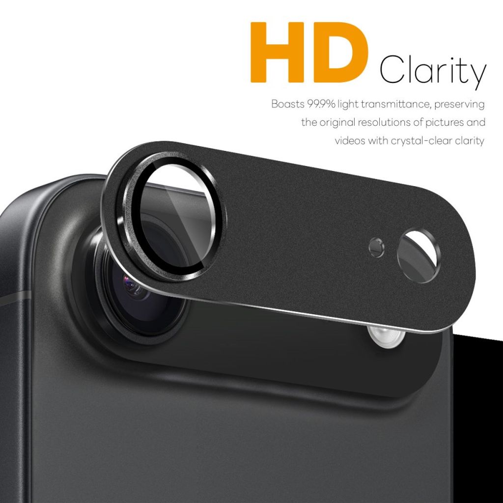 NORTHJO iPhone 17 Air Lens protector - Black