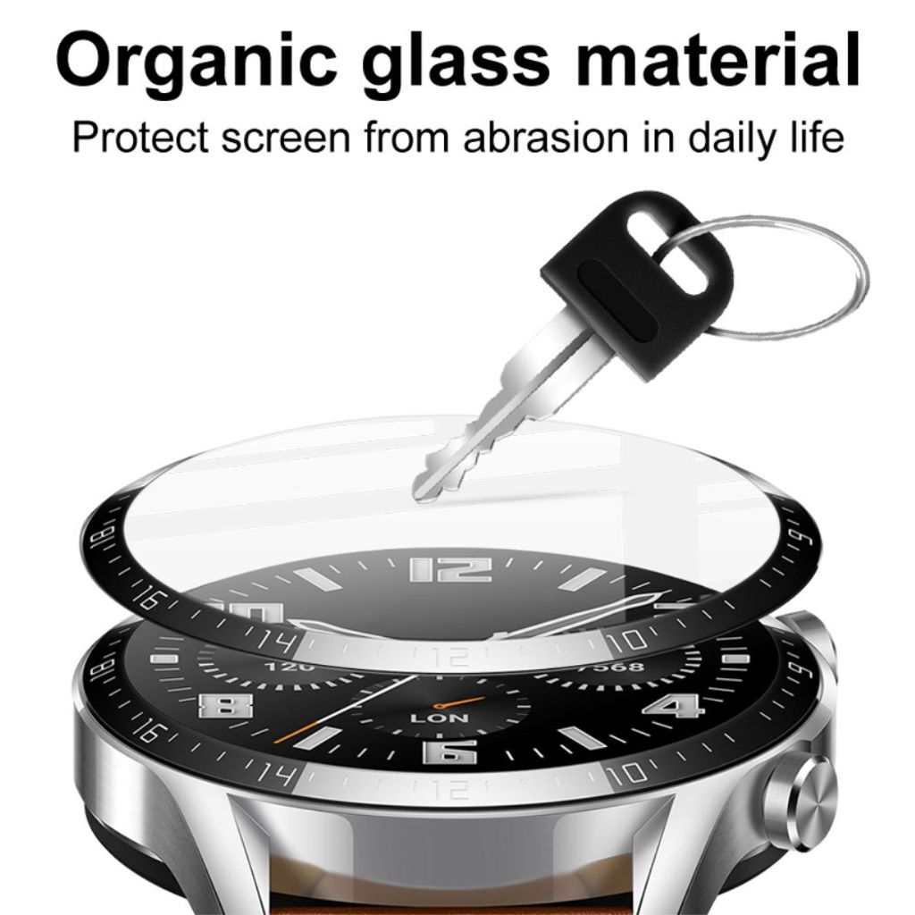 IMAK Garmin Forerunner 965 Skärmskydd Härdat Glas - Transparent